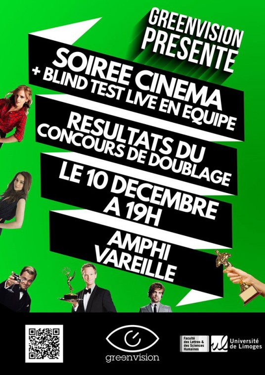 Quizz cinéma et concours de doublage