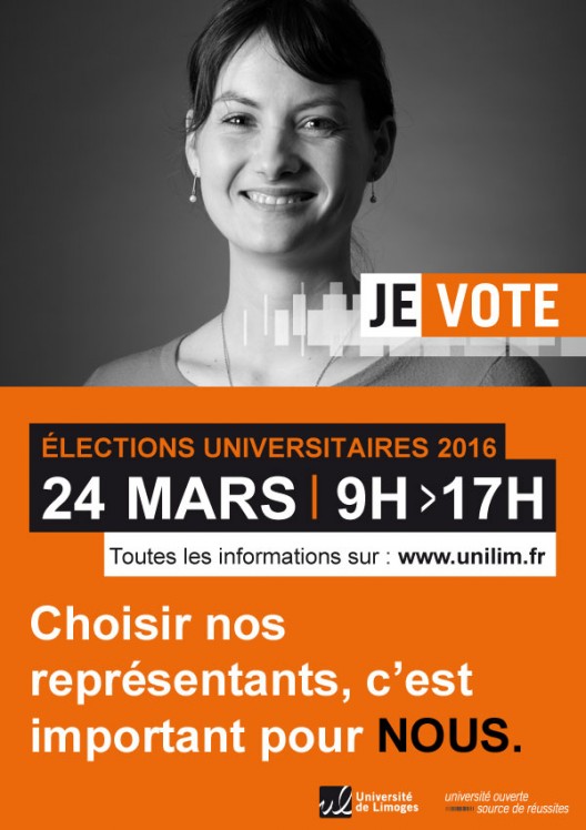 Elections de l'Université de Limoges !