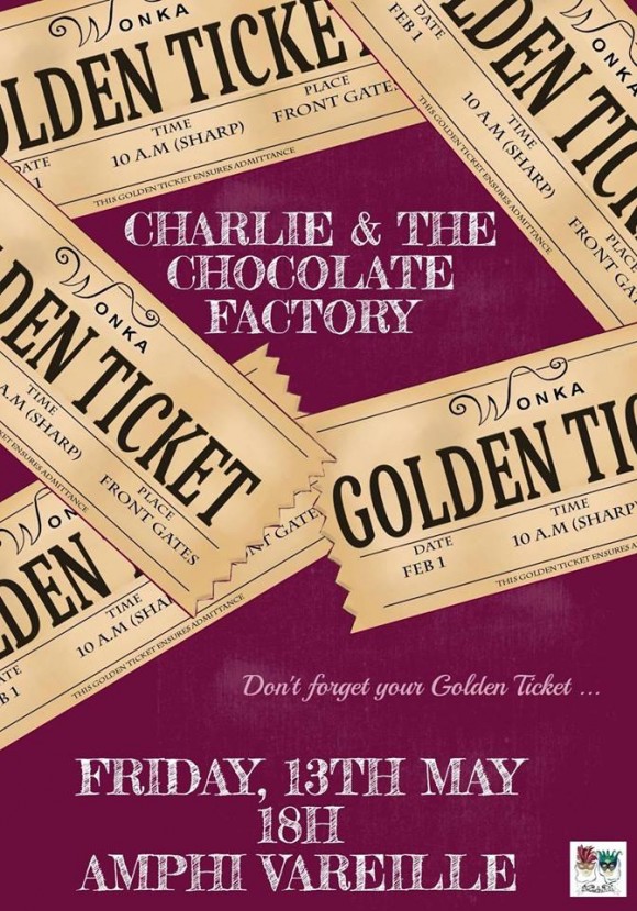 Charlie and the Chocolate Factory : venez  parfaire votre anglais