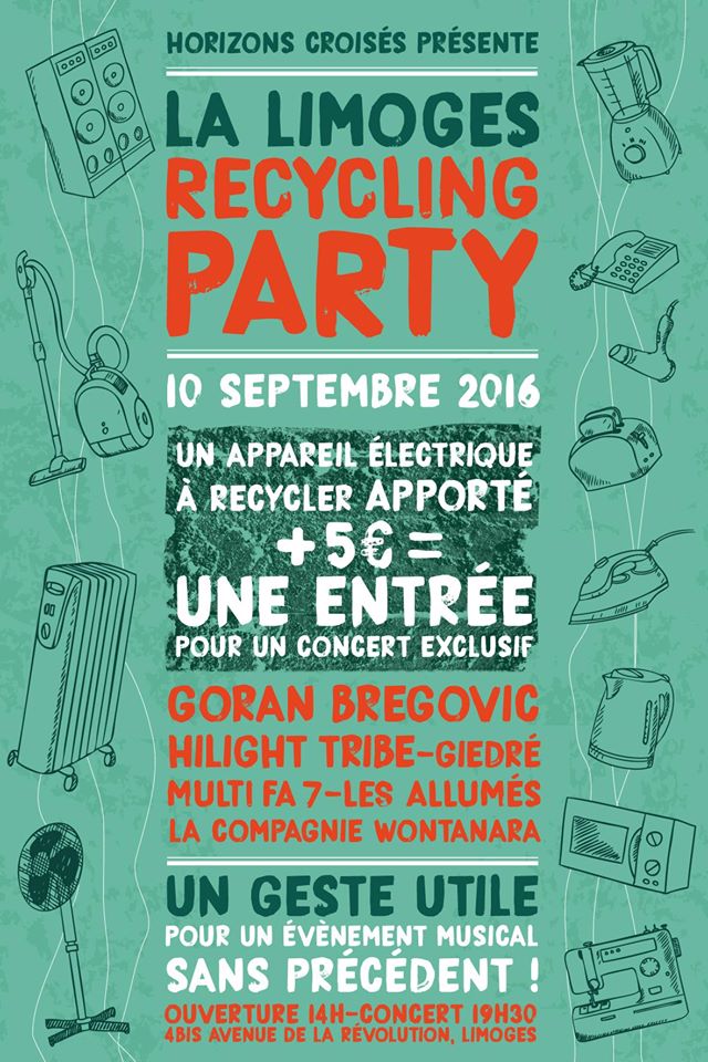 Limoges Recycling party