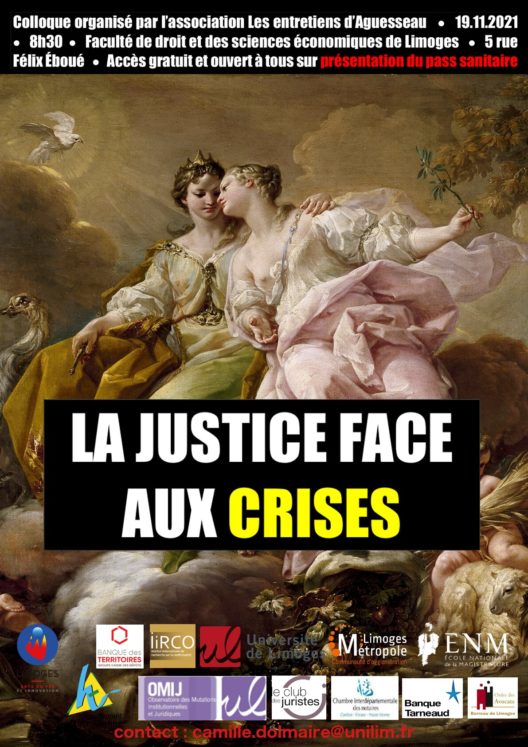 affiche Justice face aux crises (1)